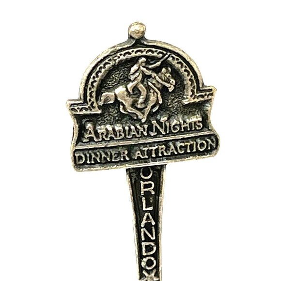 Arabian Nights Dinner Attraction Souvenir Spoon Orlando Kissimmee Florida Gish - Picture 4 of 6